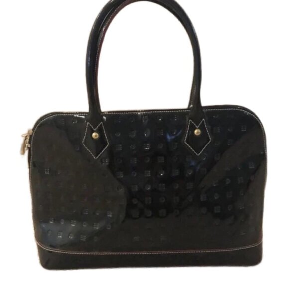 Arcadia Handbags - Arcadia patent leather bag